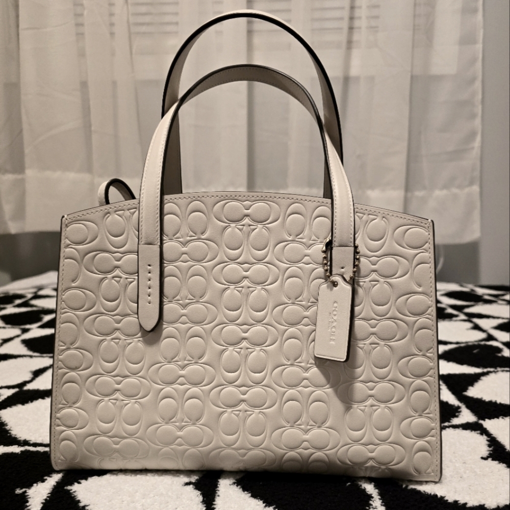 Brand New with Tags Coach Charlie Carryall 28 in Signature Leather